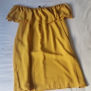 Off the shoulder dress